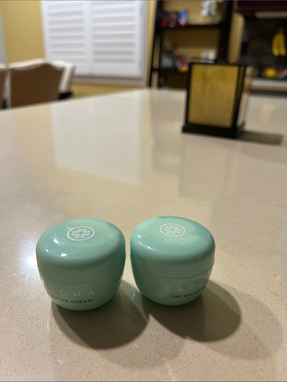 Tatcha Mini Hydration Creams in Mint Green Duo